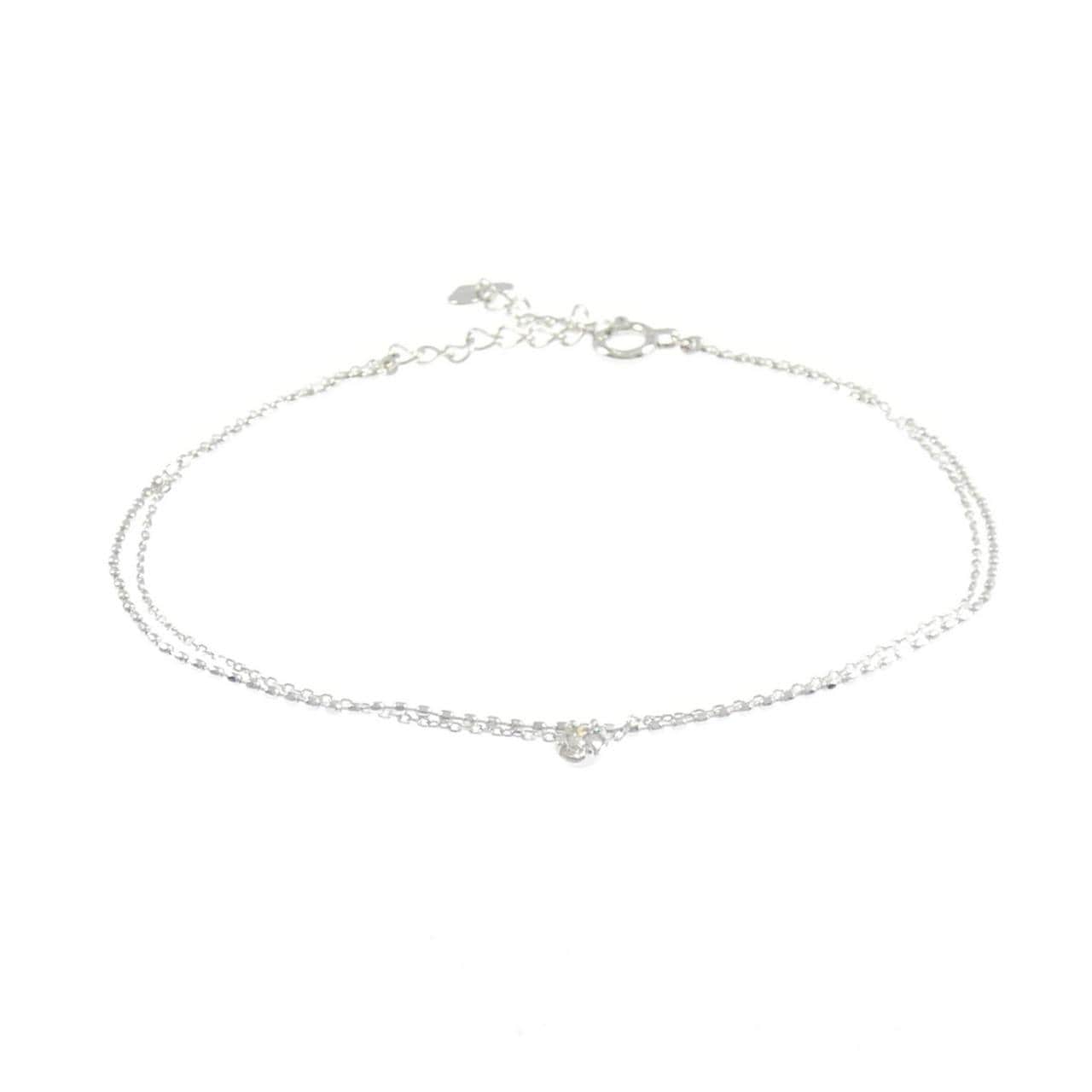 PT850 ダイヤモンド ブレスレット 0.07CT