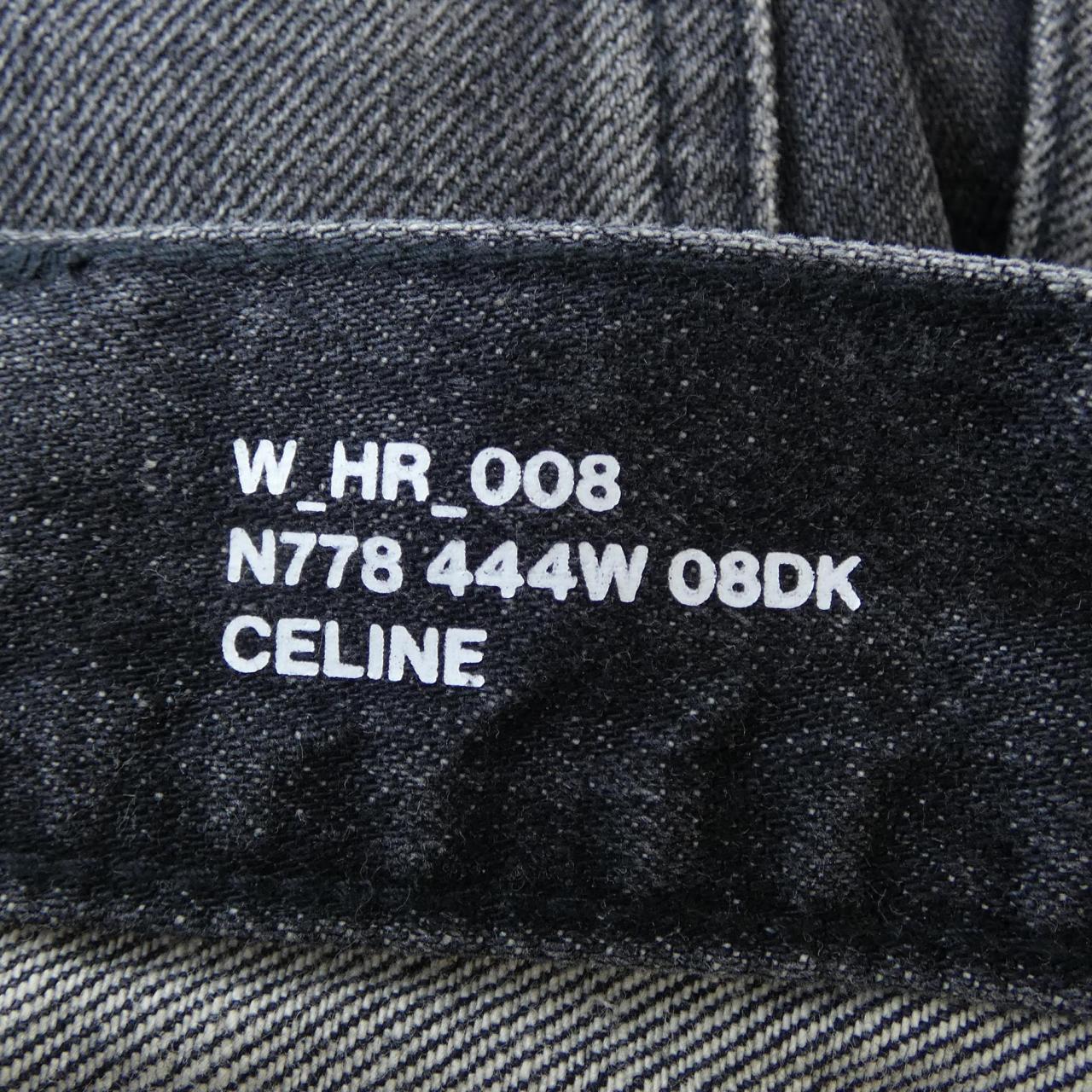セリーヌ CELINE キティジーンズ KITTY JEANS 2N778444W ジーンズ