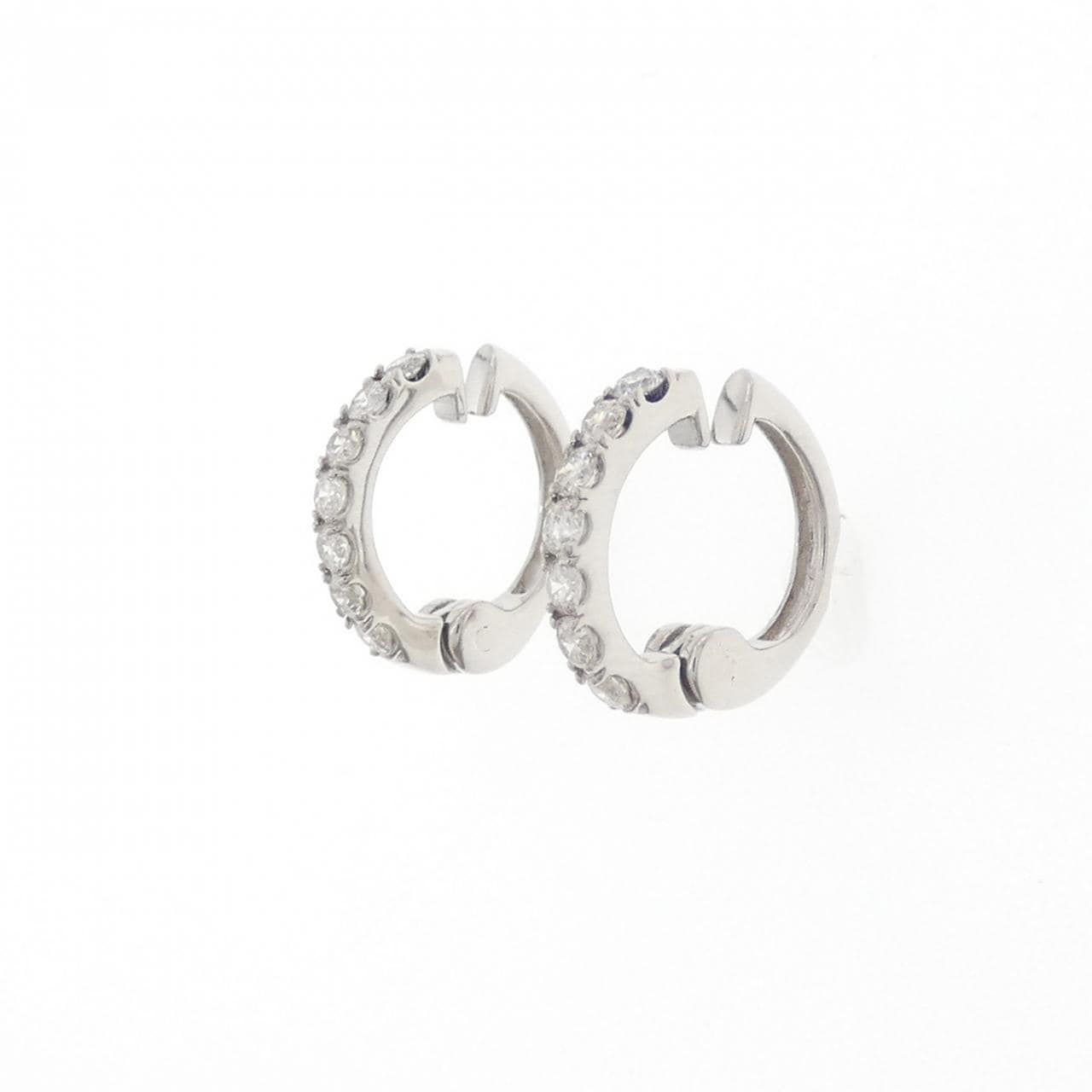 PT900 ダイヤモンド イヤリング 0.30CT