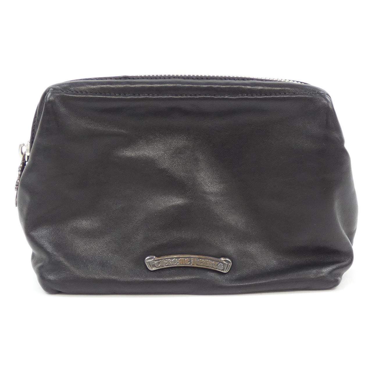 クロムハーツ CHROME HEARTS COSMETIC POUCH CH プラス POUCH