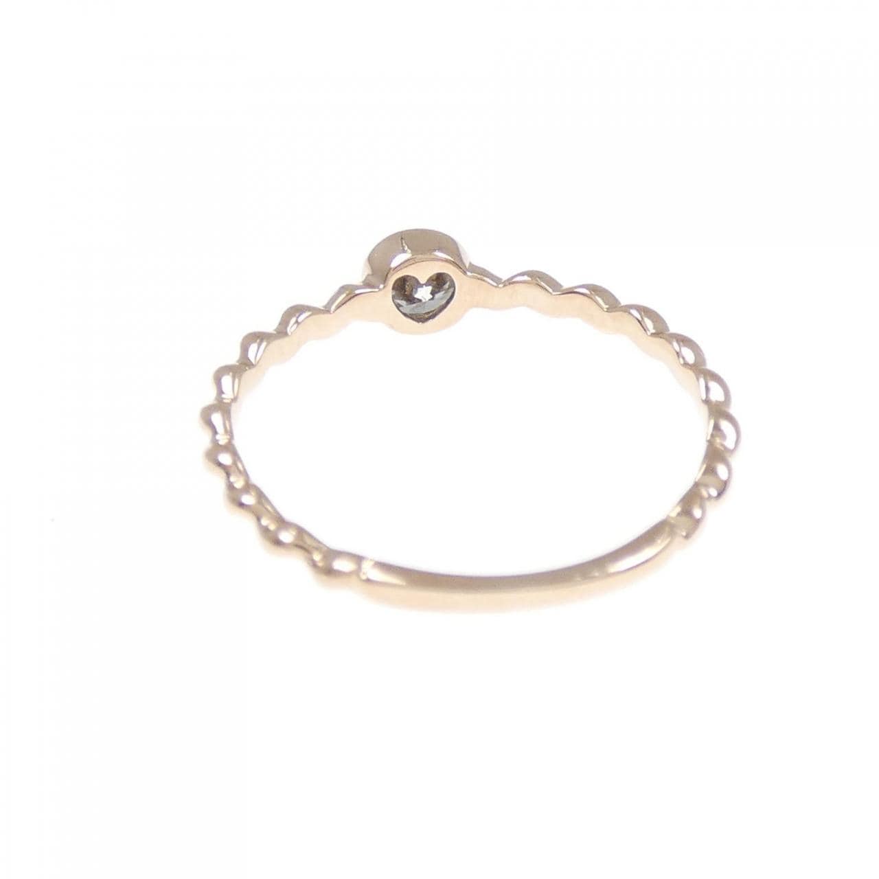 K18PG ダイヤモンド リング 0.15CT