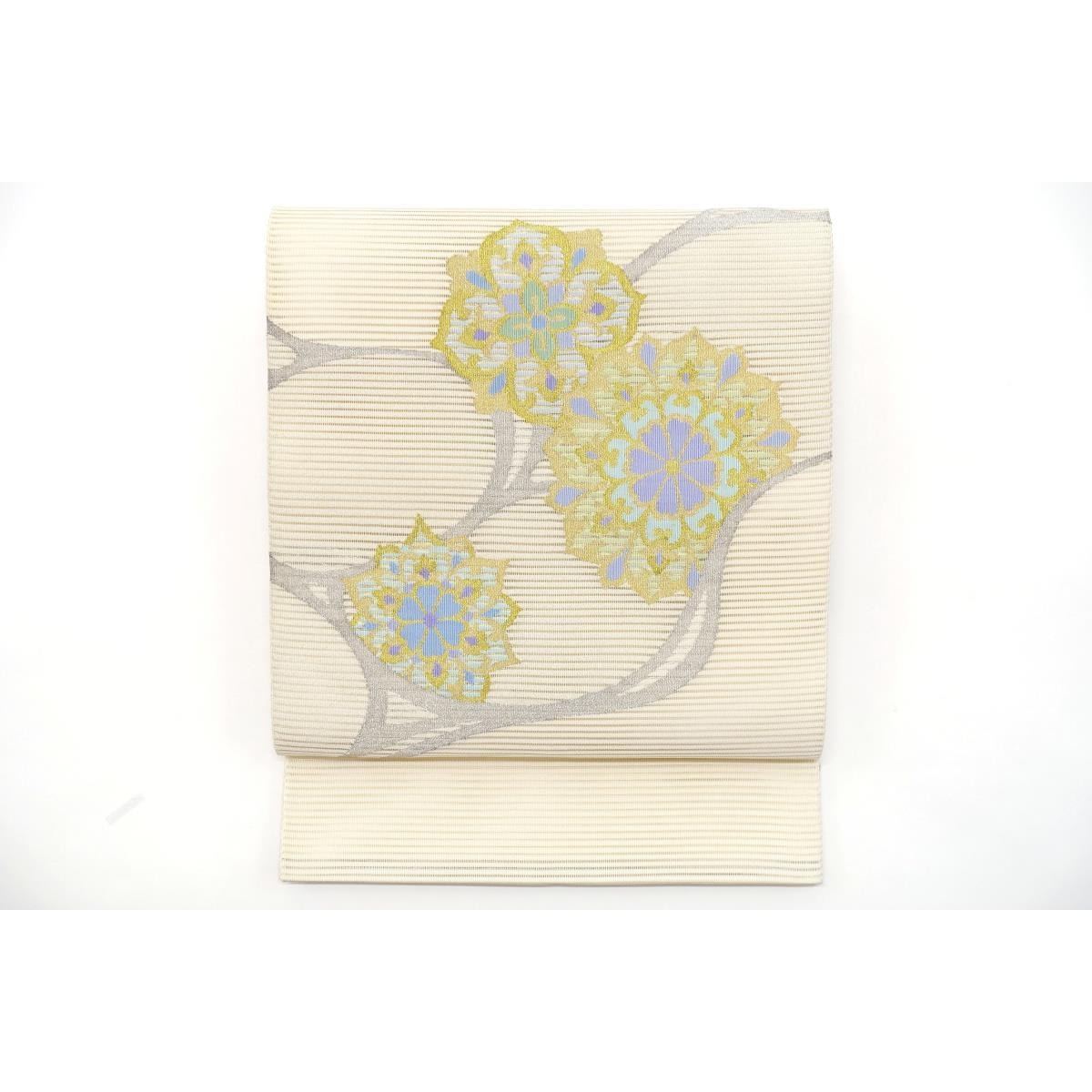 夏袋帯　絽綴織　芯なし仕立帯