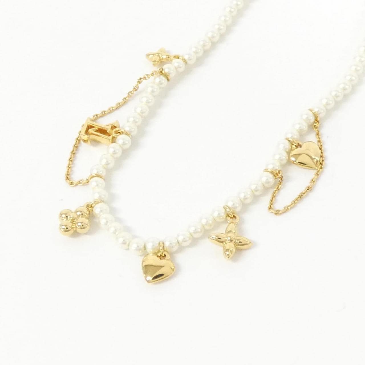 ルイヴィトン ブルーミング パール M02388 ネックレス