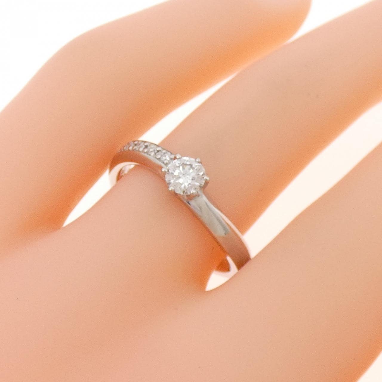 PT900 ダイヤモンド リング 0.256CT