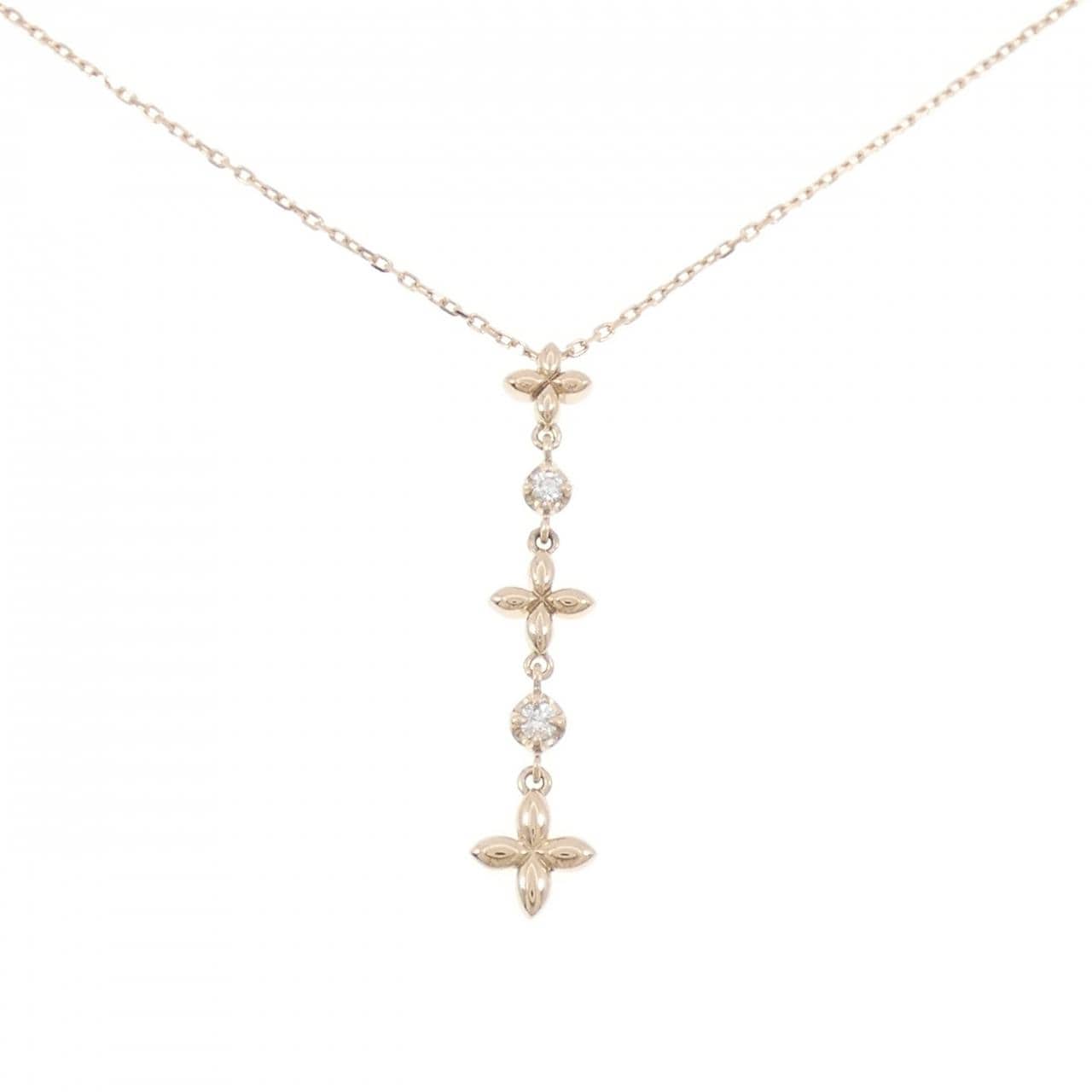 4゜C ダイヤモンド ネックレス