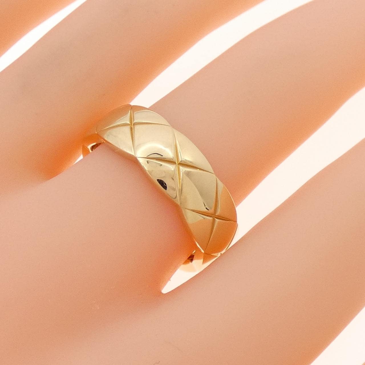 シャネル ココクラッシュ ミディアム リング