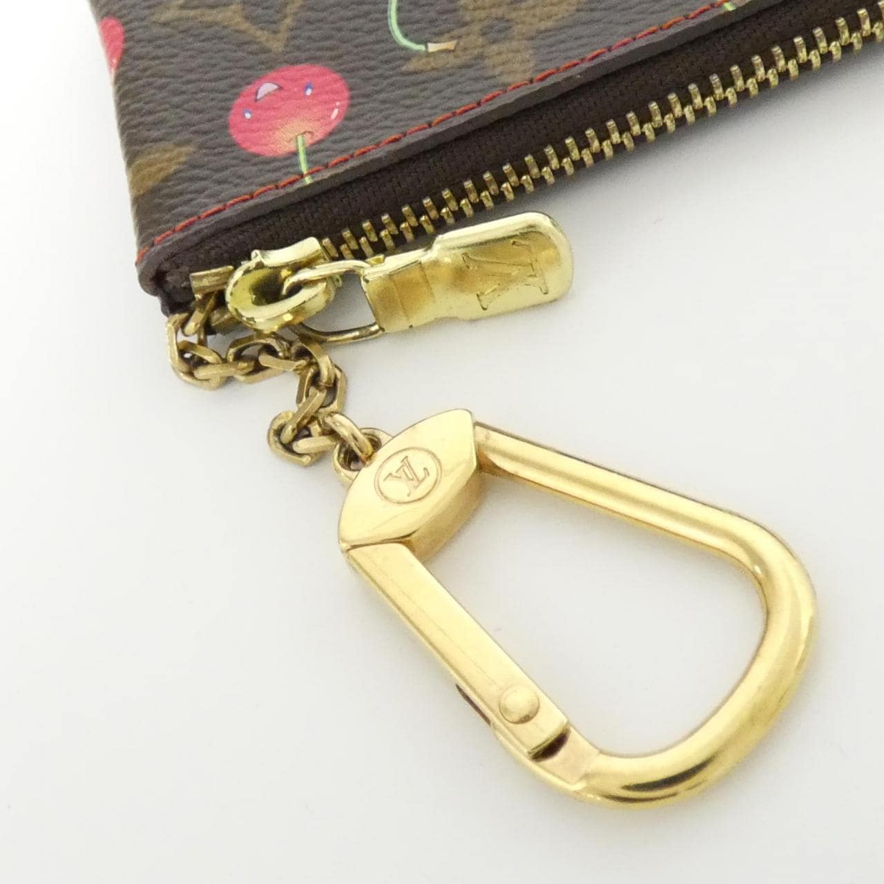 ルイヴィトン モノグラム チェリー ポシェット クレ M95042 コイン＆キーケース