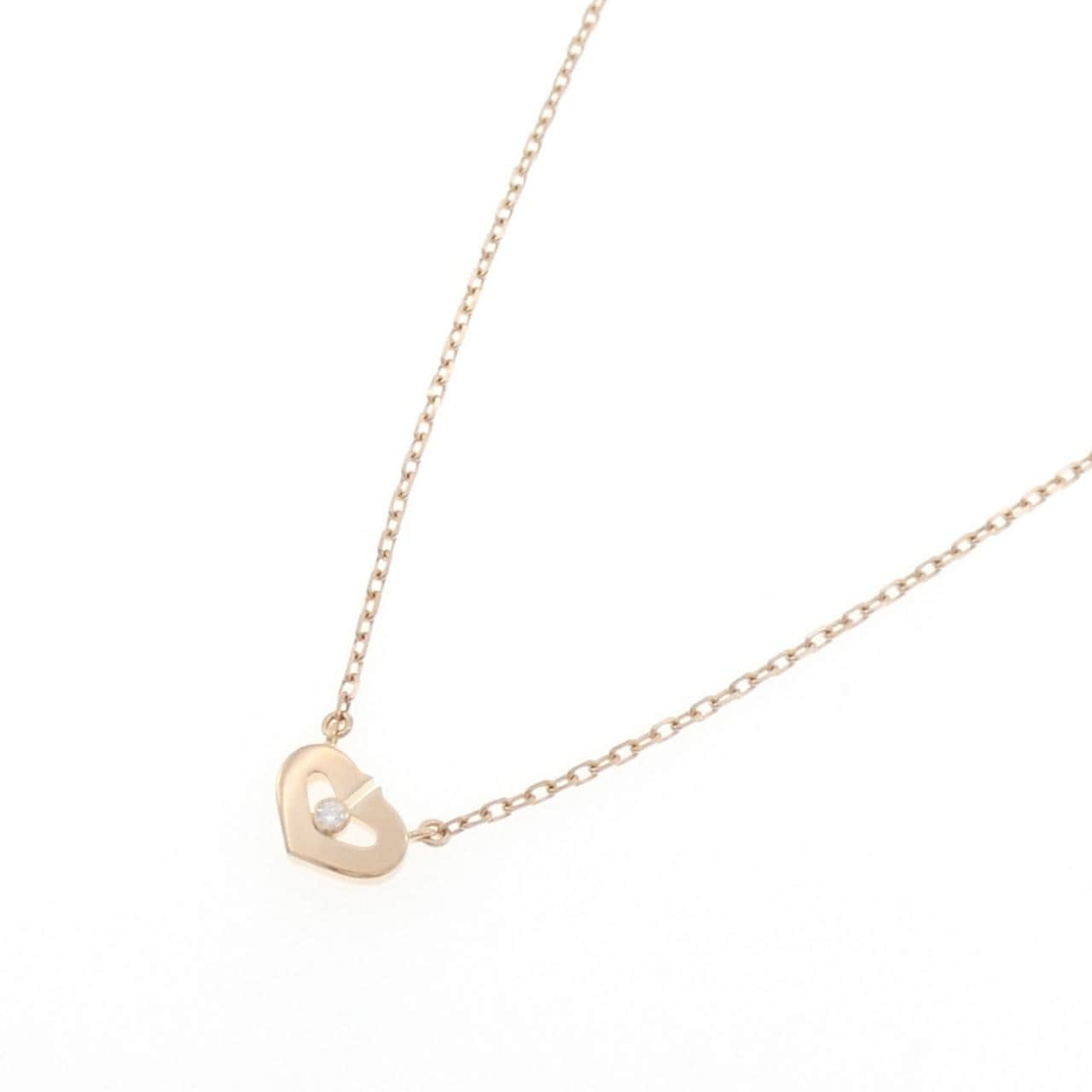 Cartier C heart small necklace