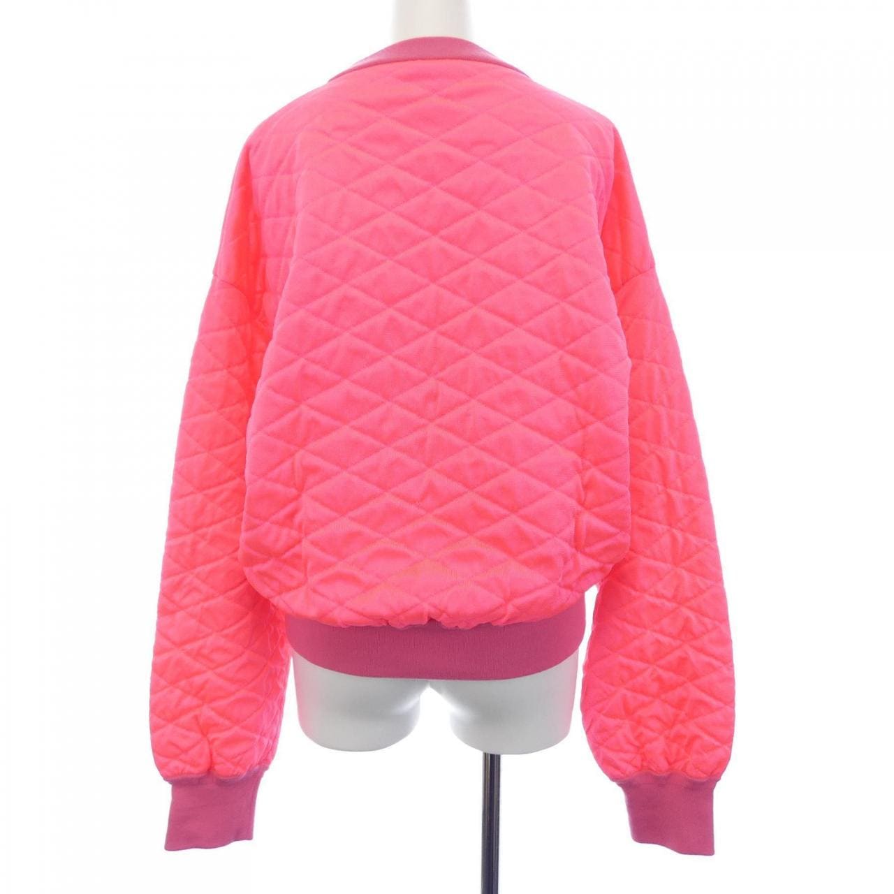 ルイヴィトン LOUIS VUITTON ホットピンクキルテッドプルオーバー FNKL06PT9 トップス