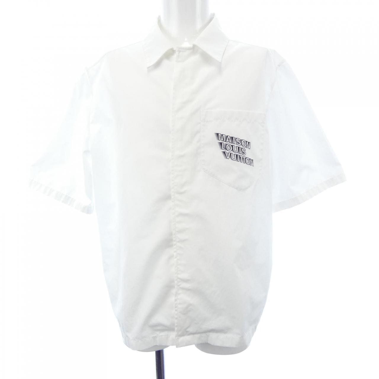 LOUIS VUITTON路易威登拉链男士衬衫 HLS30WAS1 S/S 衬衫