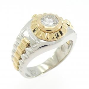 PT900/K18YG ダイヤモンド リング