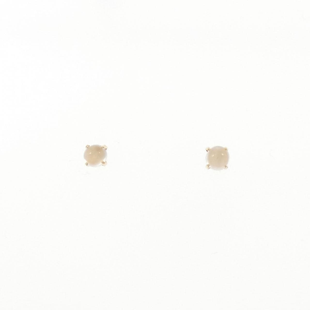 K18YG ムーンストーン ピアス