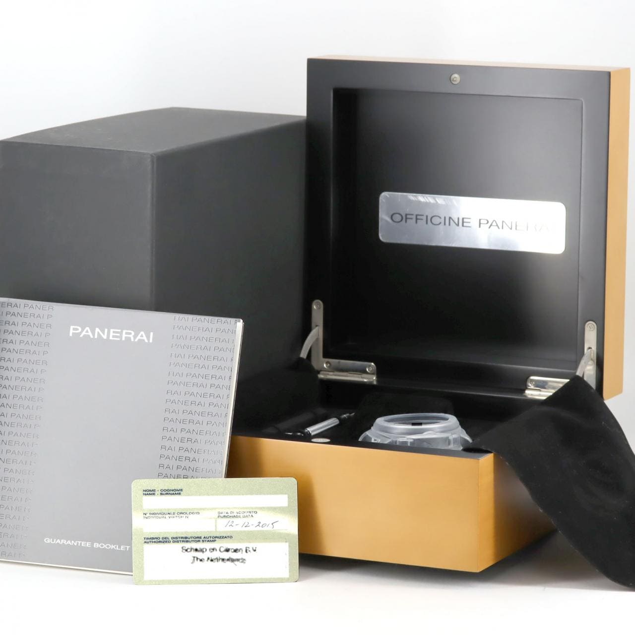 パネライ ルミノールパワーリザーブ PAM00090 SS 自動巻