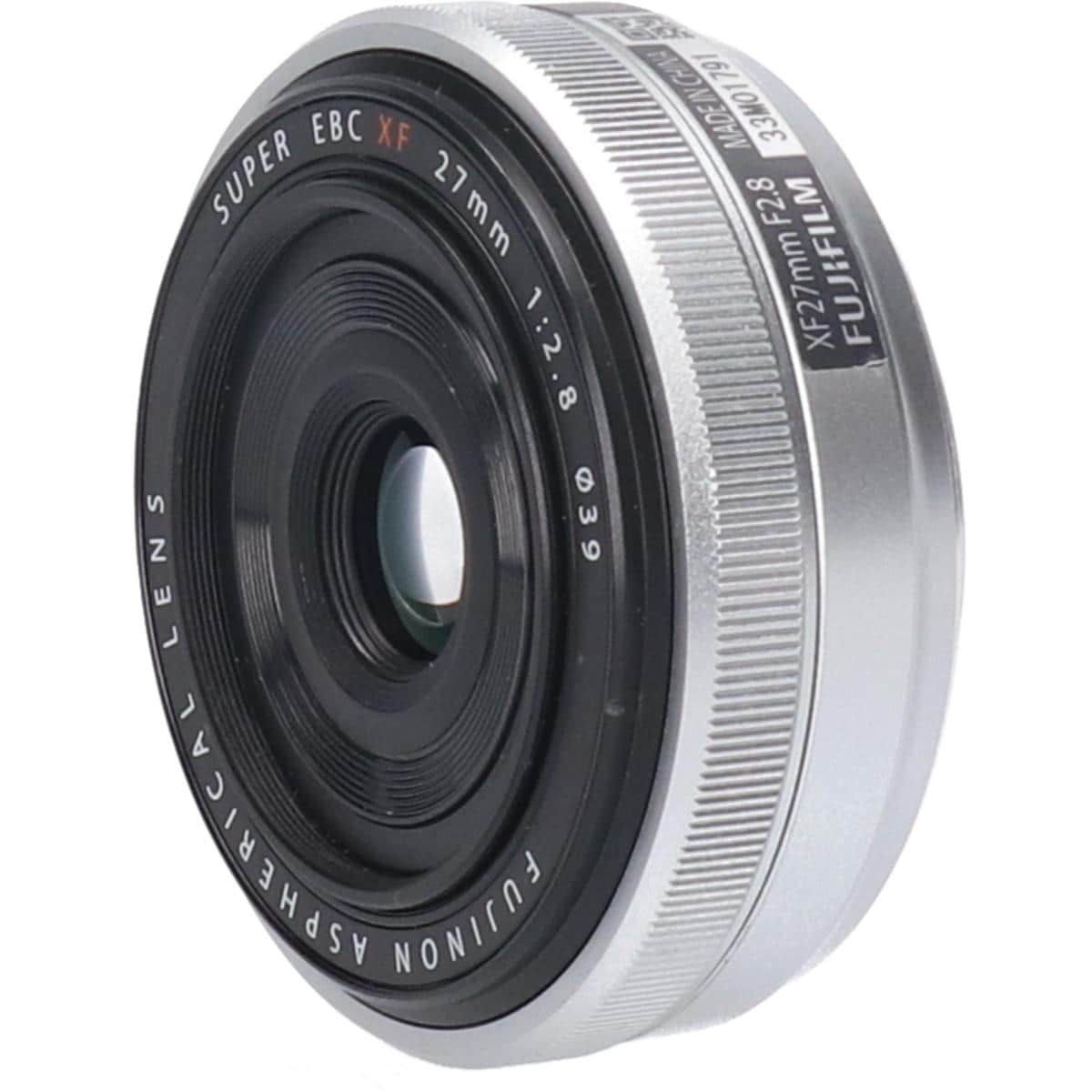 ＸＦ２７ｍｍ　Ｆ２．８　シルバー