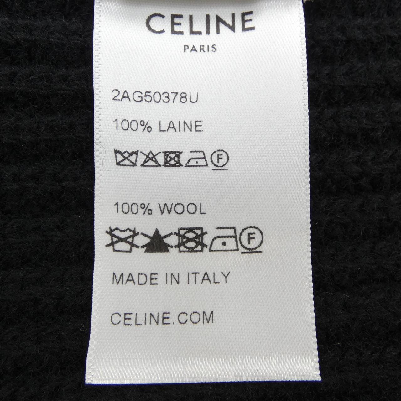セリーヌ CELINE 2AG50378U ニットキャップ
