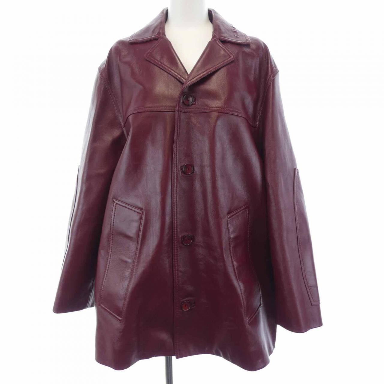 GUCCI 820744 XNA6G皮夹克