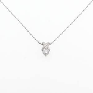 PT900/PT850 ダイヤモンド ネックレス 0.191CT