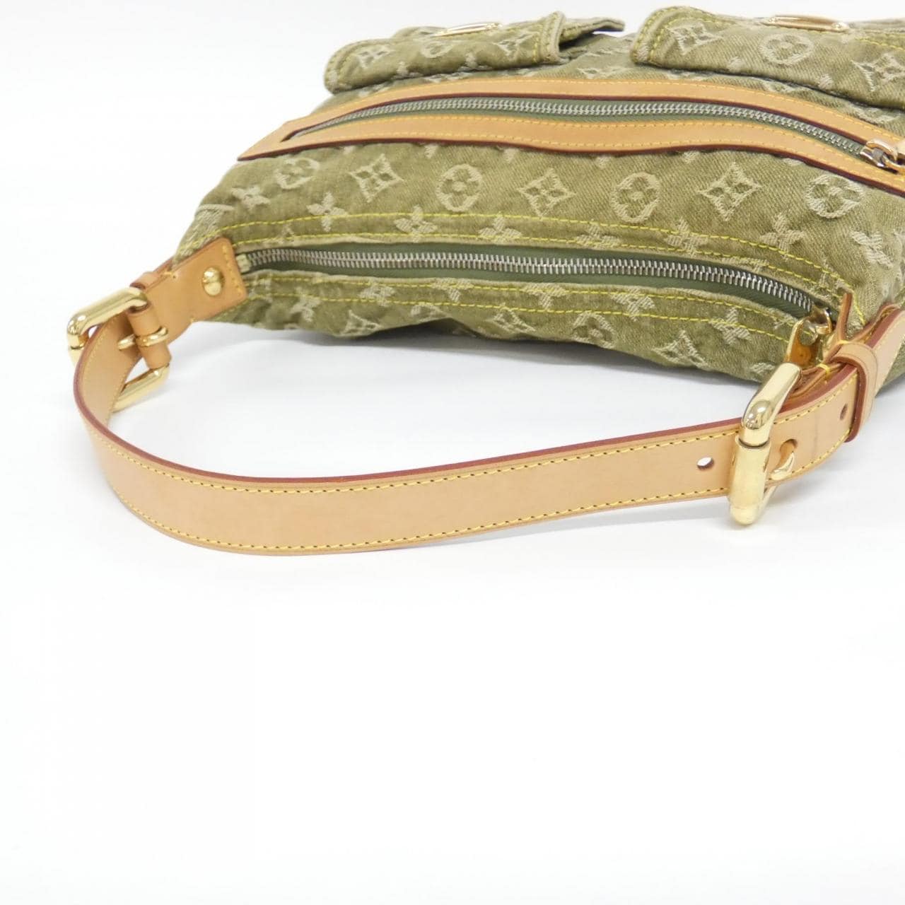 ルイヴィトン モノグラム デニム バギー PM M95213+J54316 ショルダーバッグ