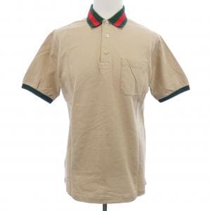 グッチ GUCCI ウェブ ストライプ カラー(襟)付き コットンピケ ポロシャツ 701735 XJELJ ポロシャツ