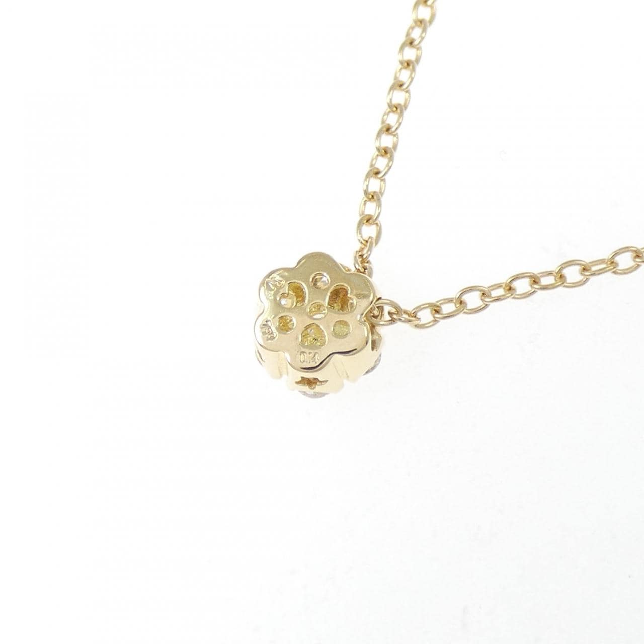 ポンテヴェキオ フラワー ネックレス 0.14CT
