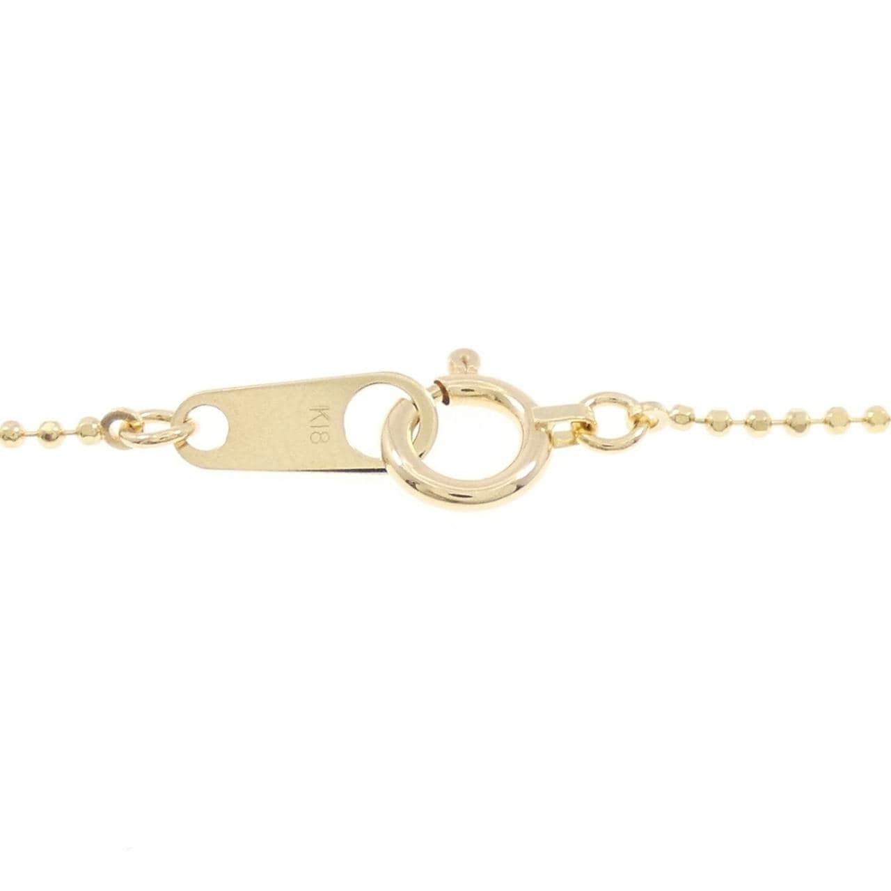 K18YG クロス ダイヤモンド ネックレス 0.50CT