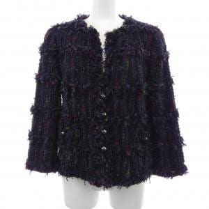 【ヴィンテージ】シャネル CHANEL P27891V17672 06C ノーカラージャケット
