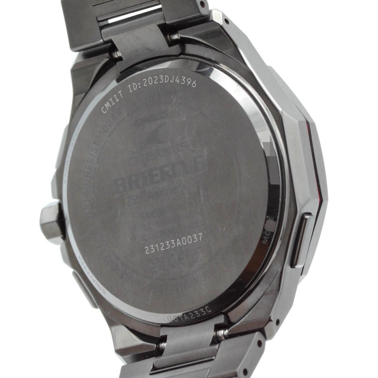 カシオ オシアナス BRIEFING 25th Anniversary LTD OCW-T6000BR-1AJR TI ソーラークォーツ