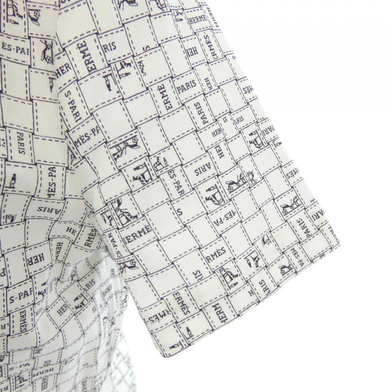 エルメス HERMES BOLDUC AU CARRE ボルデュックチェック 5E4645DK Tシャツ