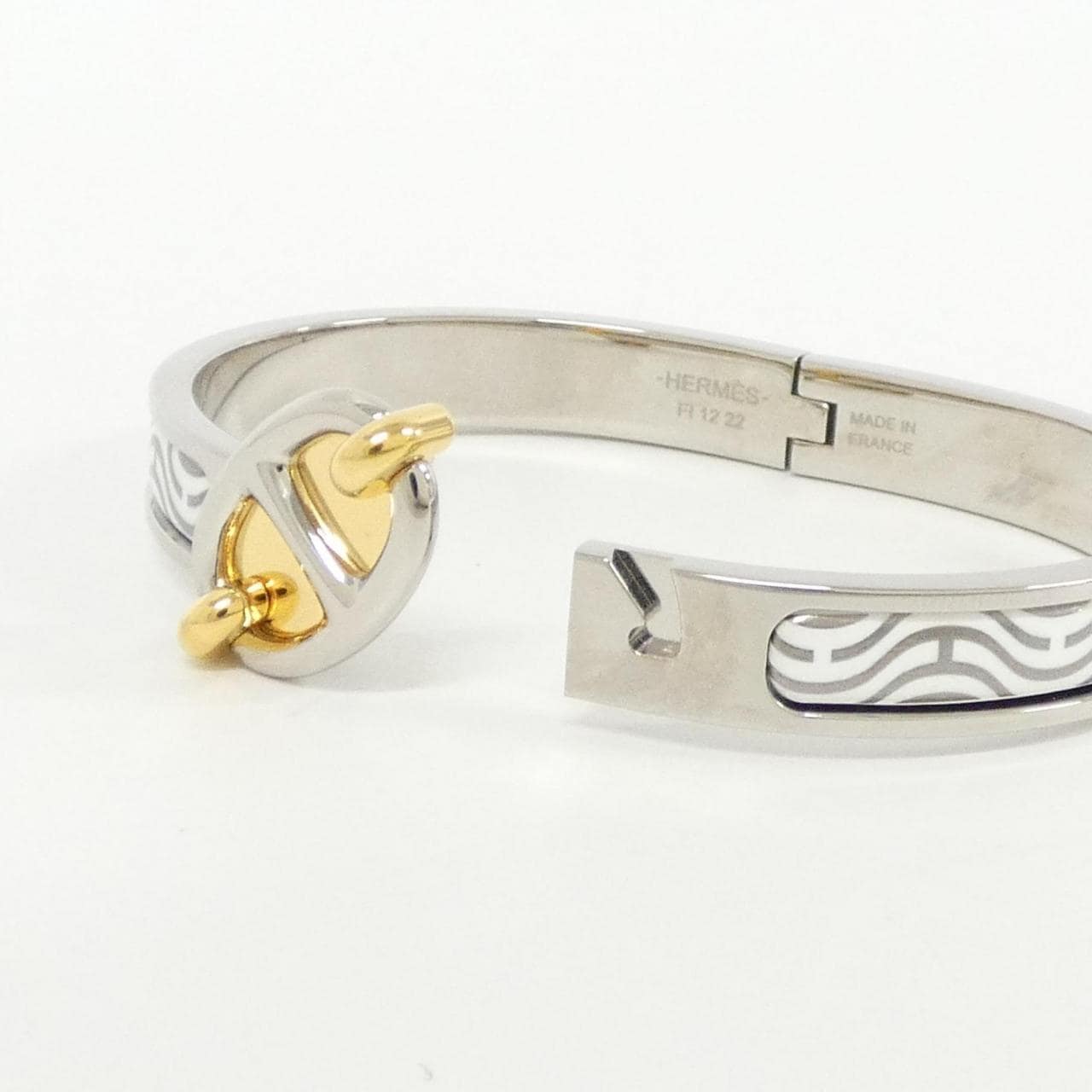 エルメス GHOST H ミニ クリック シェーヌダンクル PM 200003FP ブレスレット