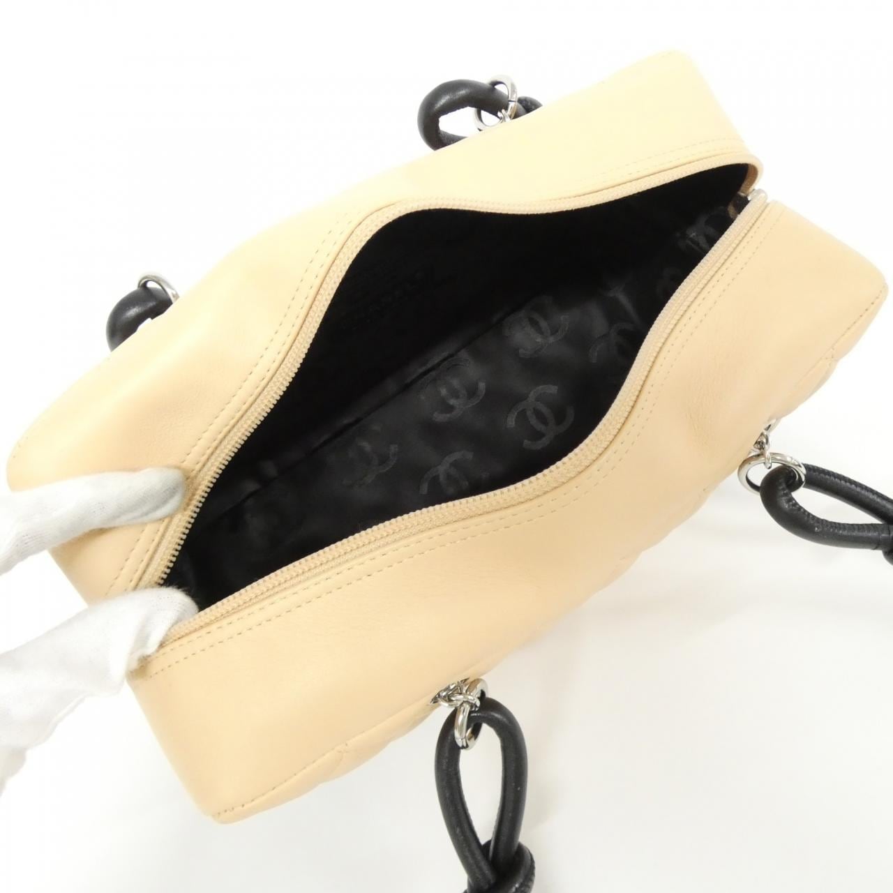 【ヴィンテージ】シャネル カンボン ライン 25171 ショルダーバッグ