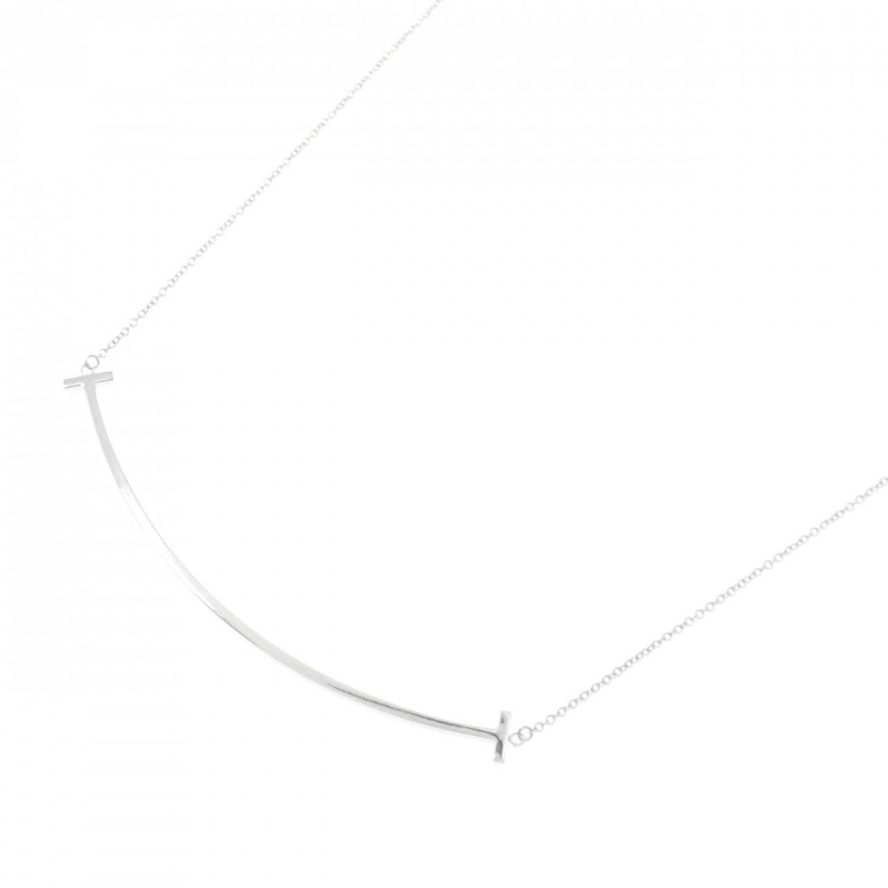 ティファニー Tスマイル ラージ ネックレス