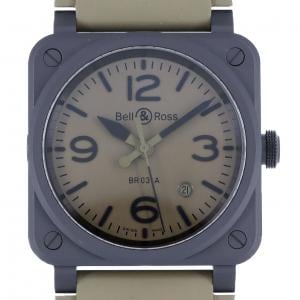 [BRAND NEW] Bell & Ross BR03 Military Ceramic BR03A-MIL-CE/SRB Ceramic Automatic