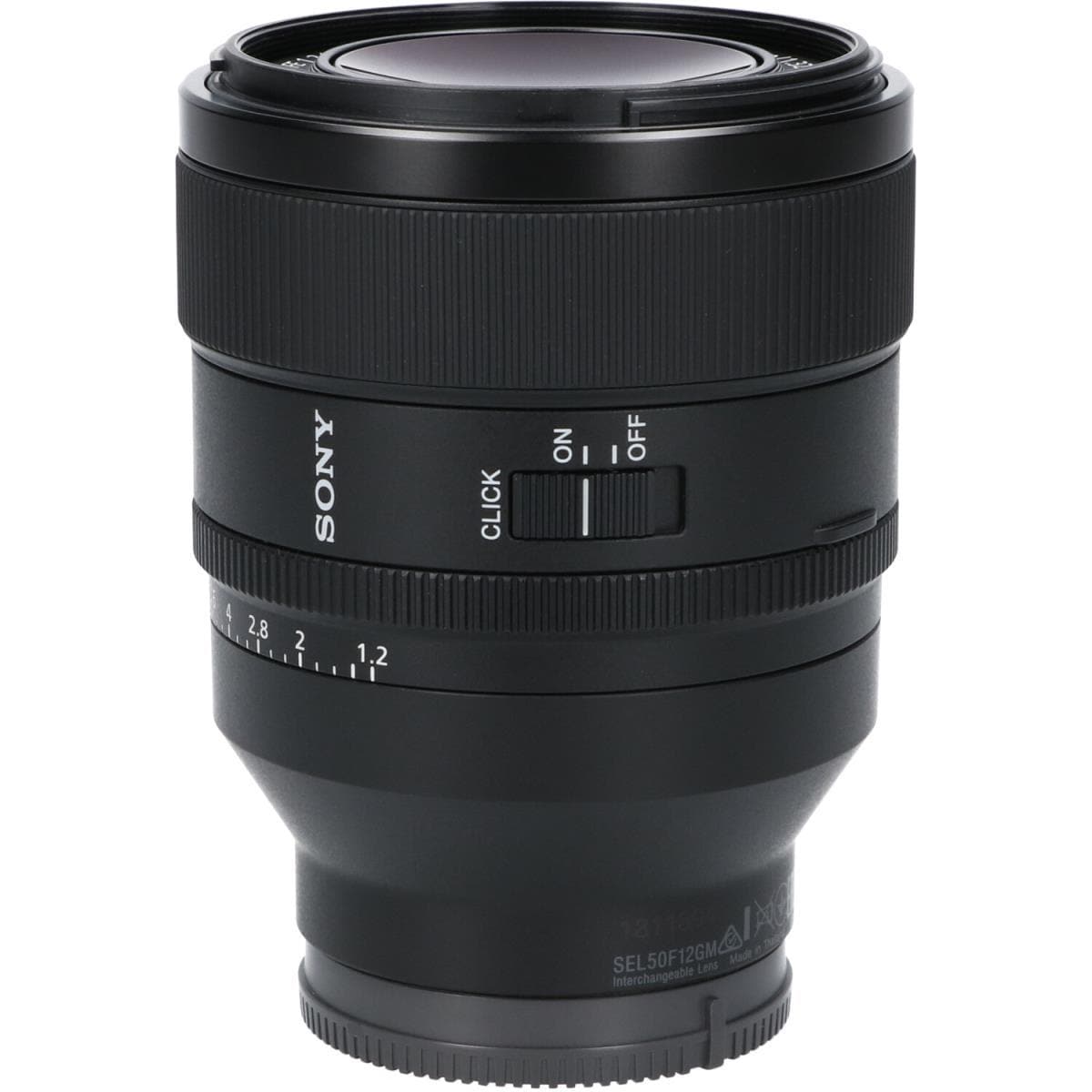 ＳＯＮＹ　ＦＥ５０ｍｍ　Ｆ１．２ＧＭ　ＳＥＬ５０Ｆ１２ＧＭ