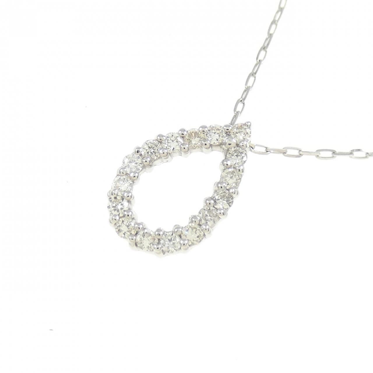 [BRAND NEW] PT Diamond Necklace 0.10CT