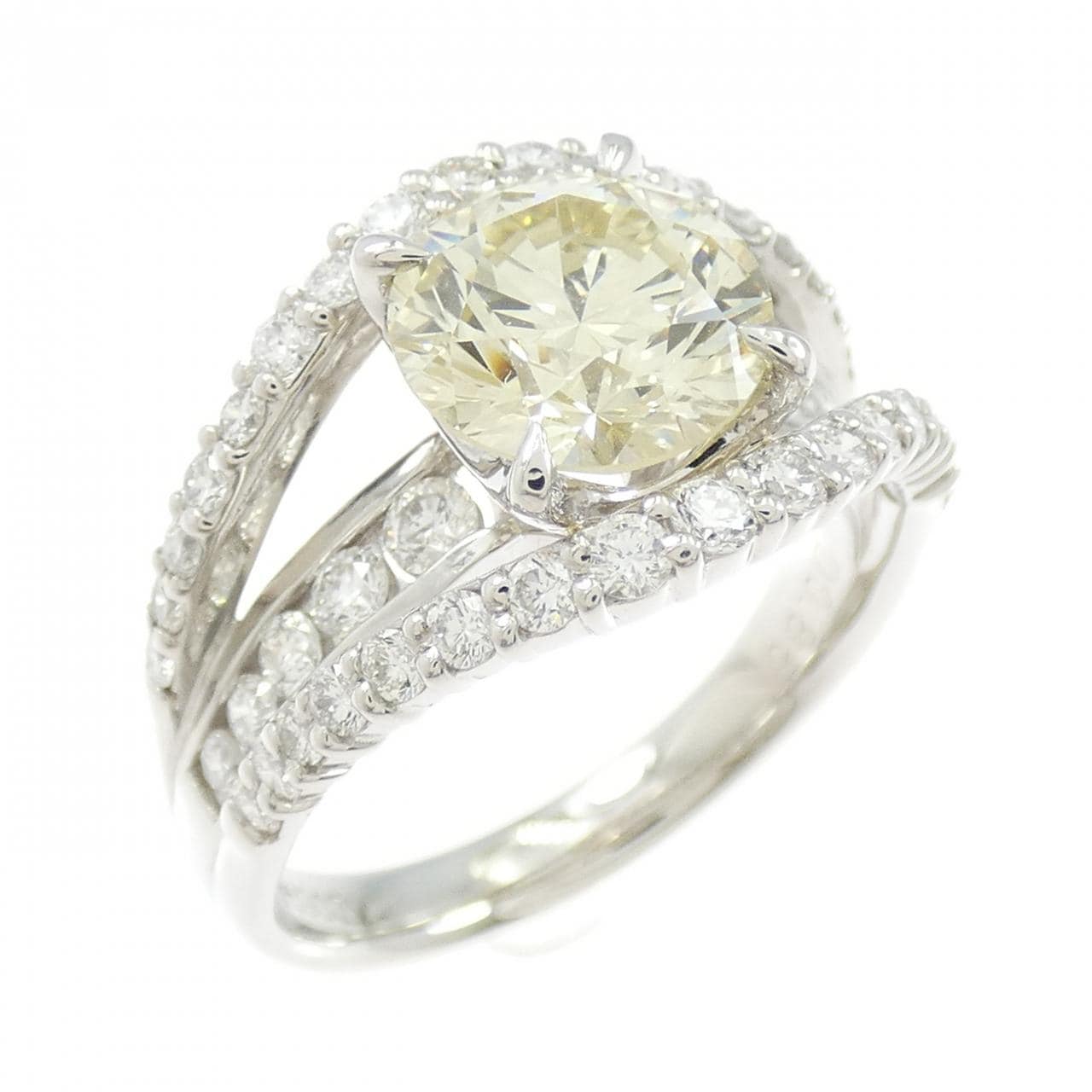 PT900 ダイヤモンド リング 2.007CT LBY VS2 VG