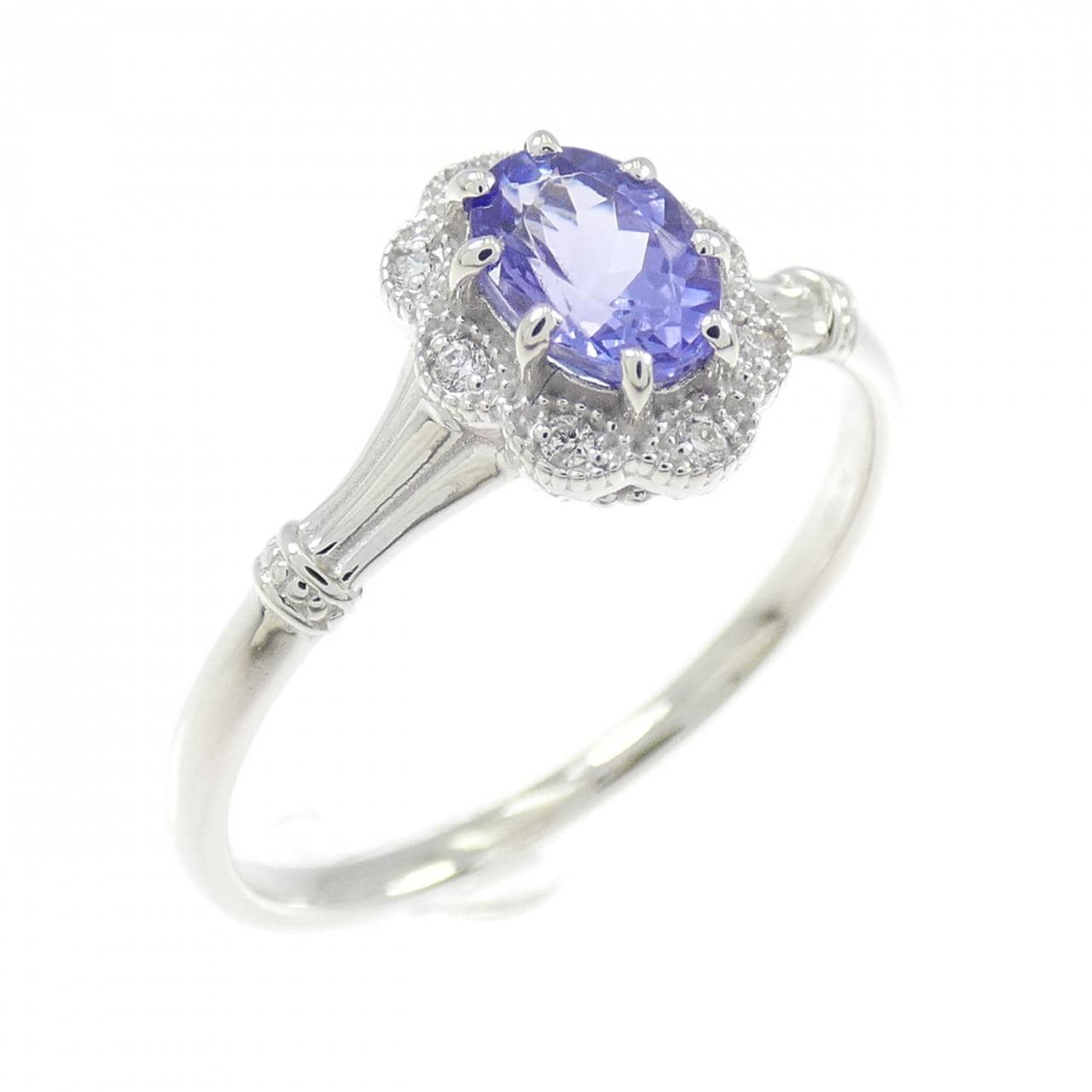 PT900 タンザナイト リング 0.54CT