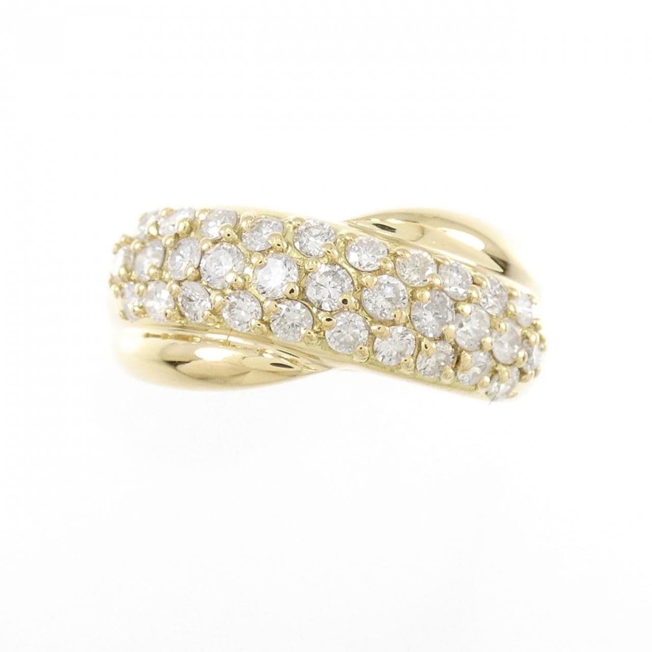 K18YG ダイヤモンド リング 0.58CT