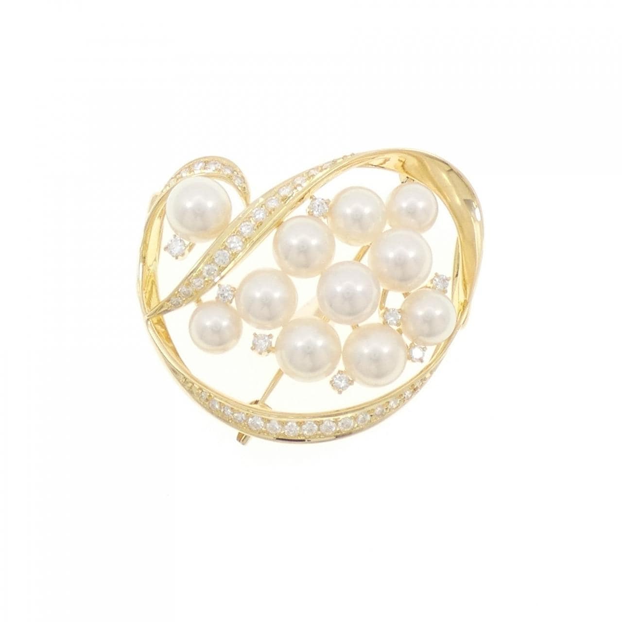 MIKIMOTO Akoya珍珠胸針