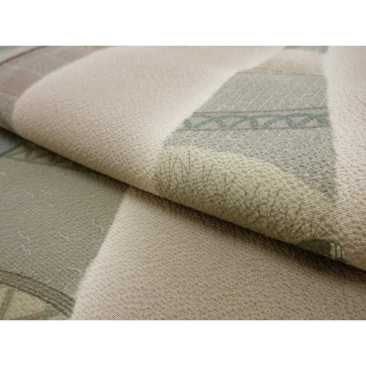 【未使用品】訪問着　友禅加工ボカシ染