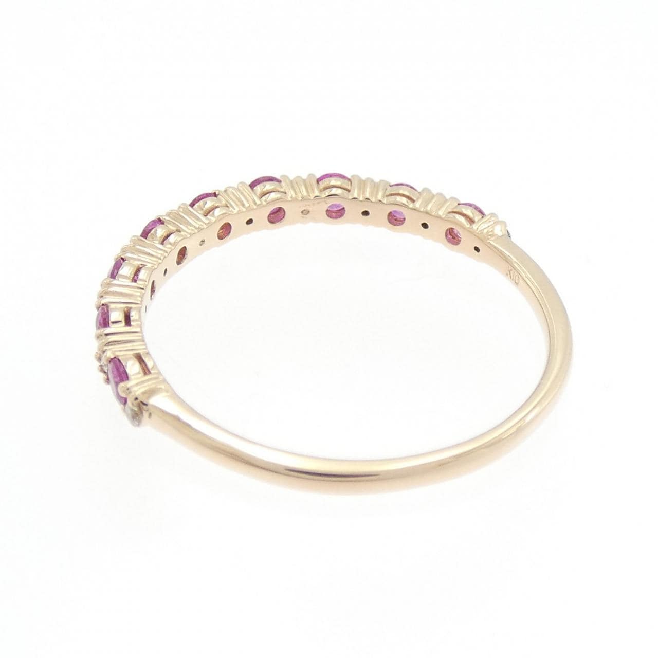 K10PG ルビー リング 0.30CT