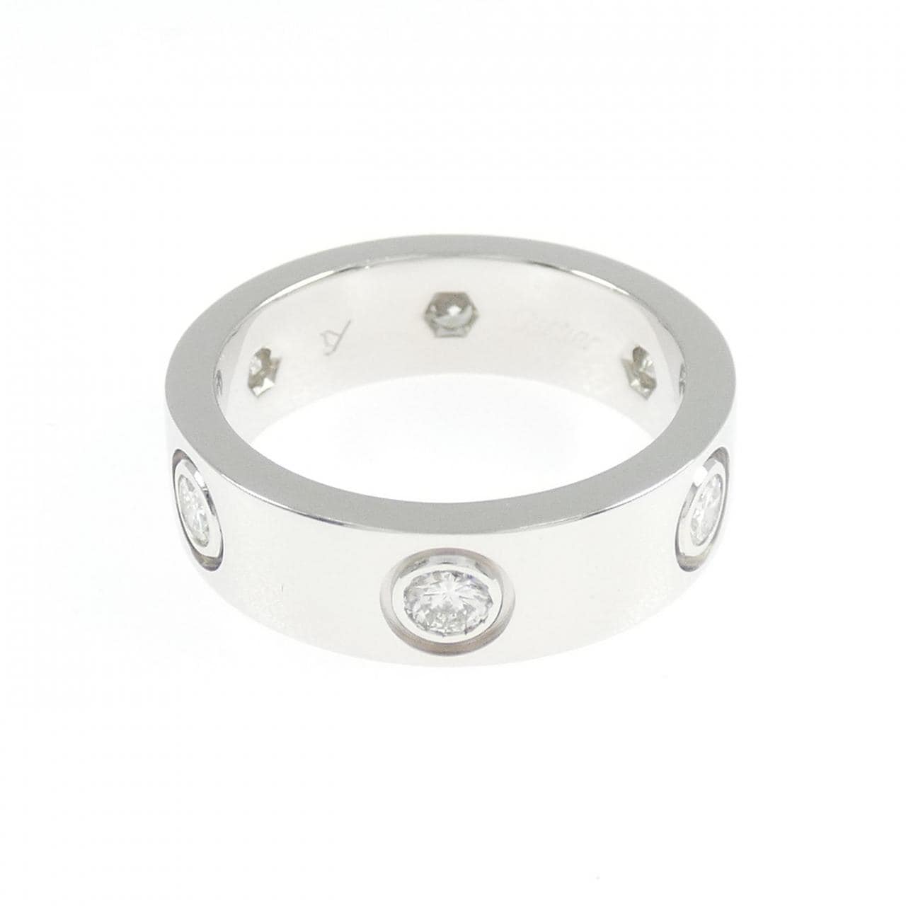 カルティエ ラブ フルダイヤ リング