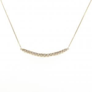 K18YG ダイヤモンド ネックレス 0.53CT