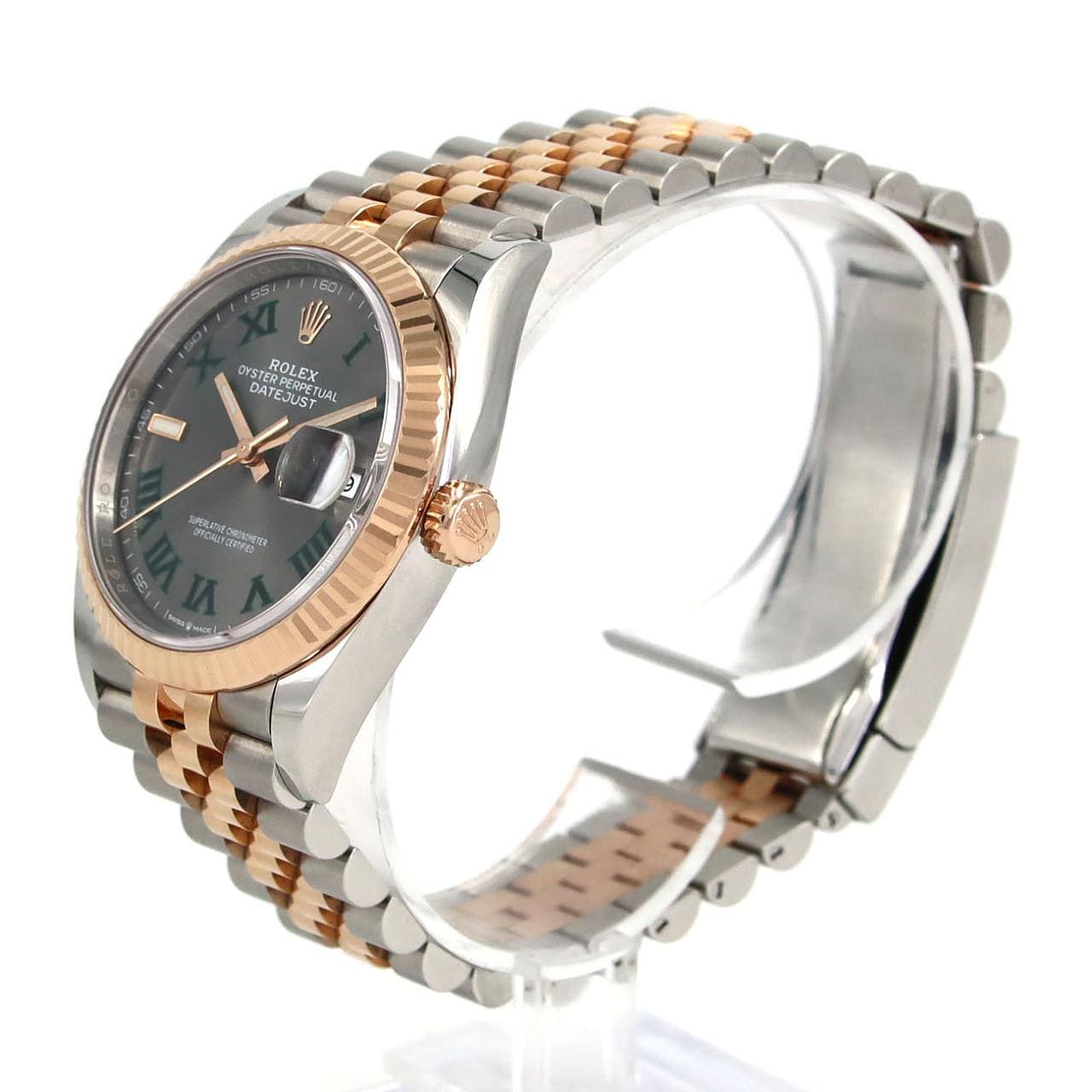 ロレックス デイトジャスト 126231 SSxPG 自動巻 ランダム番