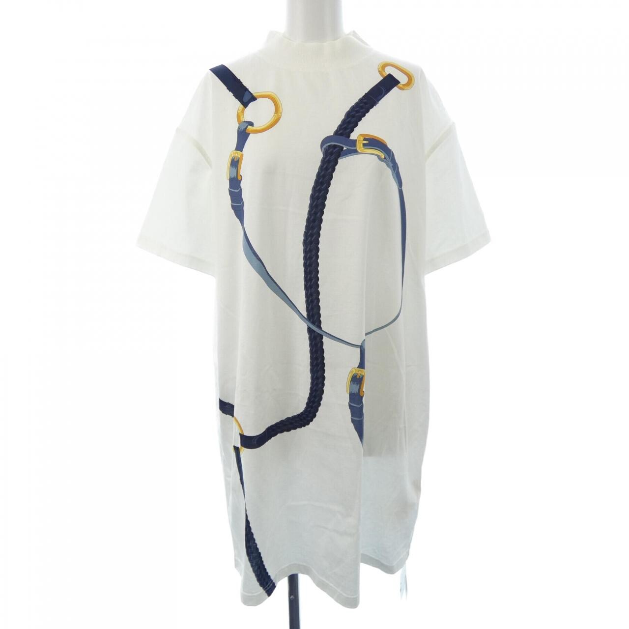 エルメス HERMES COACHING REMIX 5E4523DN カットワンピース