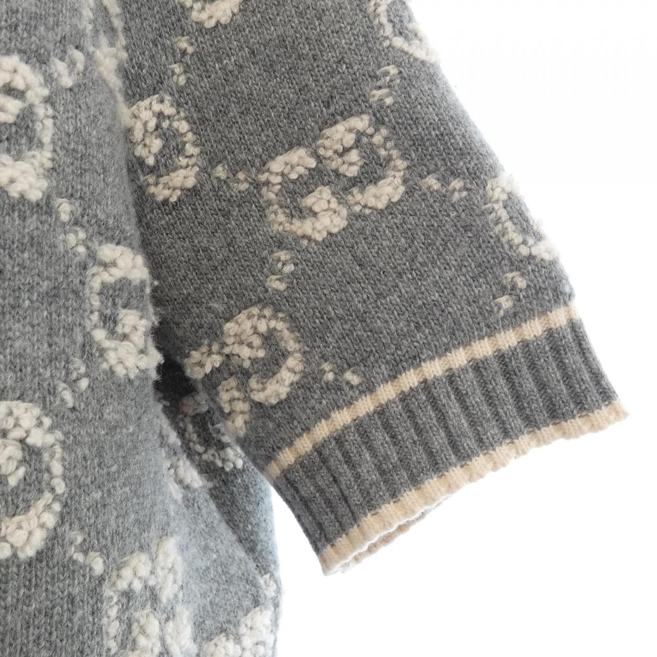 グッチ GUCCI GGブークレウールジャカードトップ 770059 XKCNA ニット