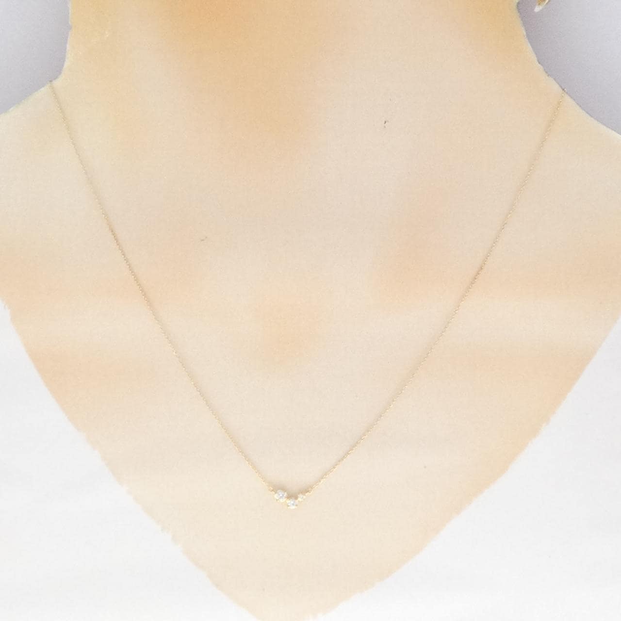 K18YG ダイヤモンド ネックレス