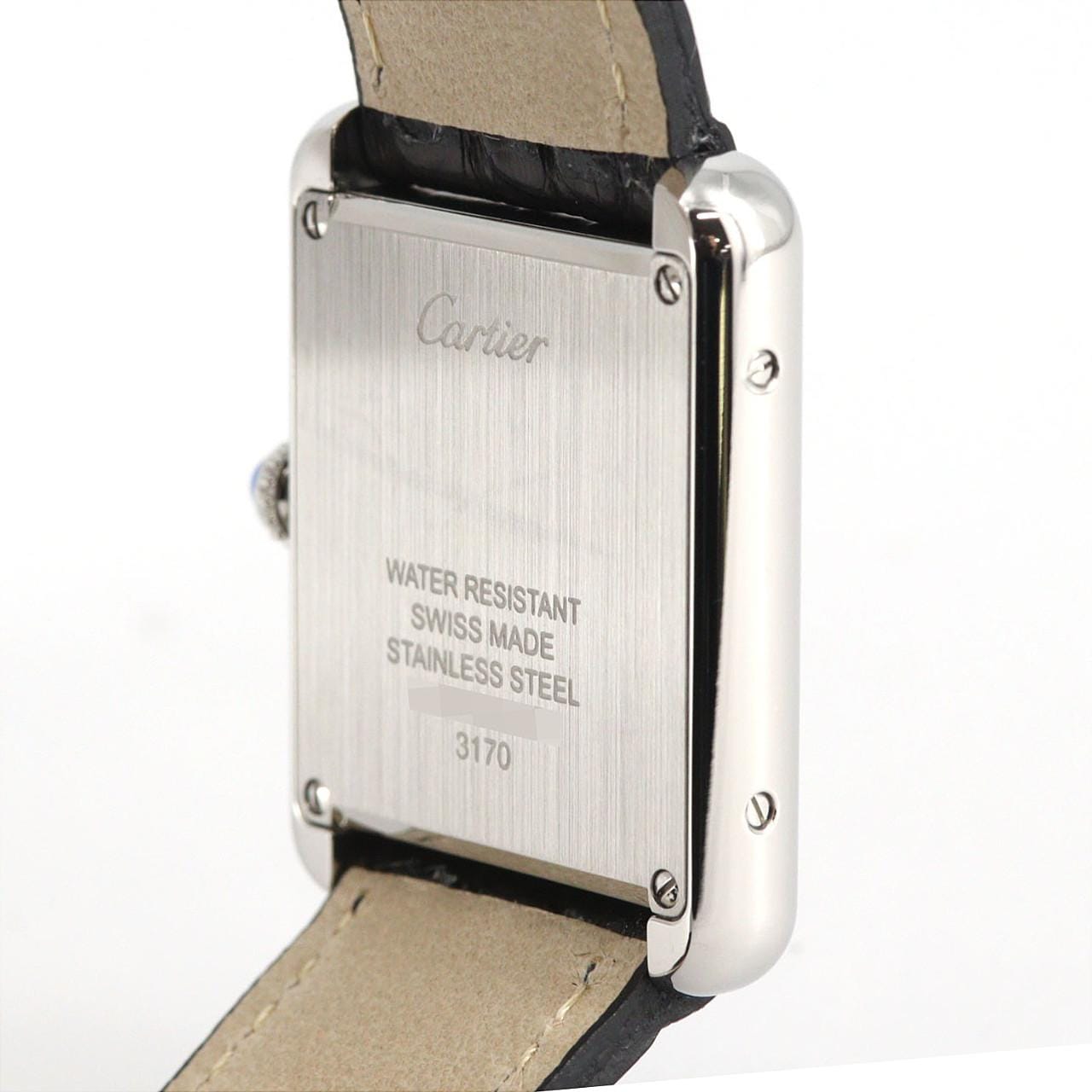 カルティエ タンクソロ･インデックスアニメーションSM W5200018 SS クォーツ