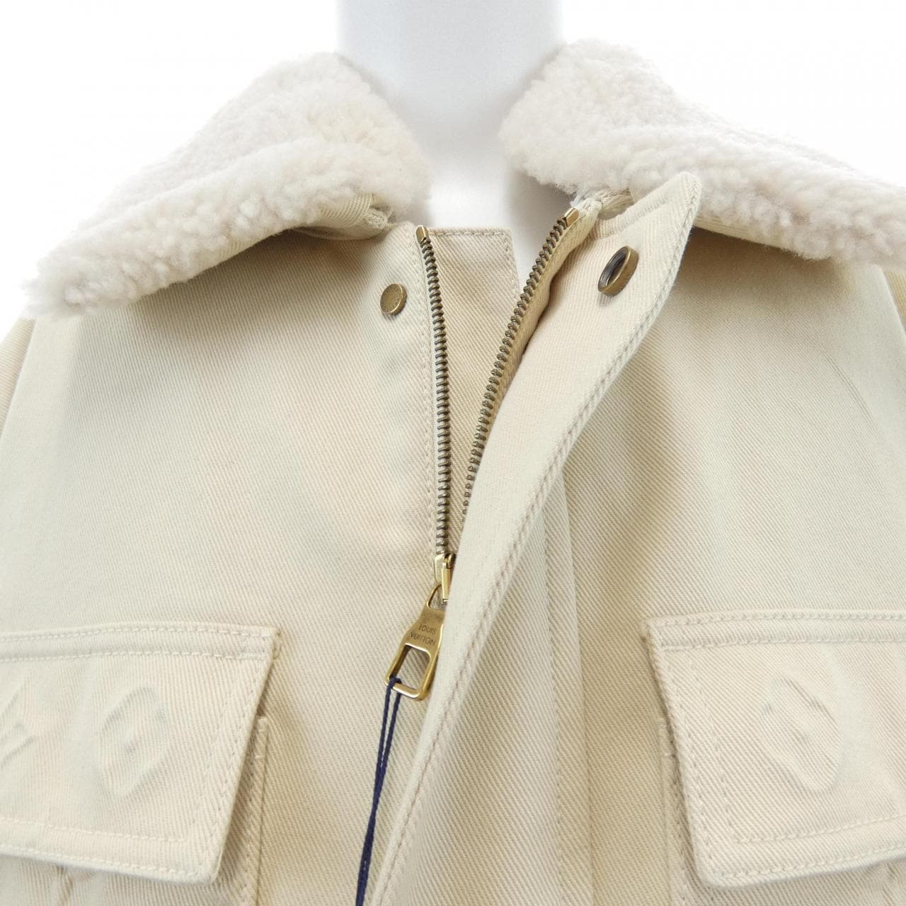ルイヴィトン LOUIS VUITTON モノグラムワークウエアデニムジャケット HOA45WTZ0 デニムジャケット