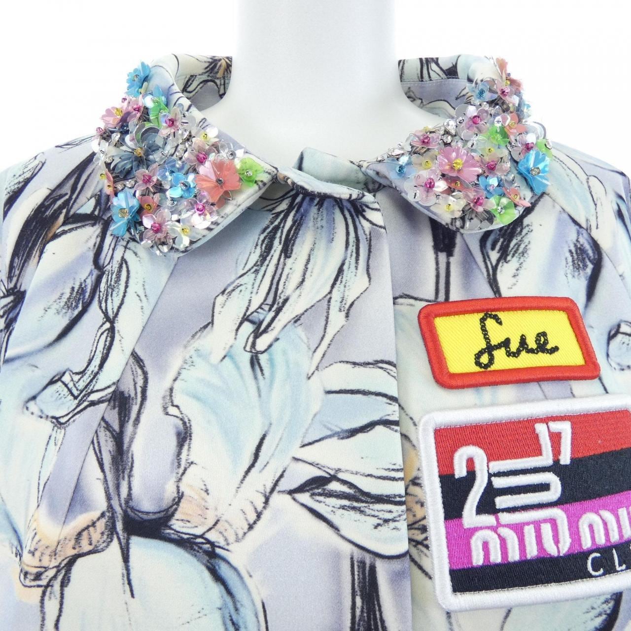 ミュウミュウ MIU MIU MS1471 1QXT コート