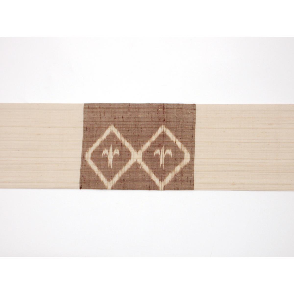 【未使用品】名古屋帯　【琉球絣】